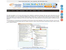 Tablet Screenshot of codeanalysistools.com